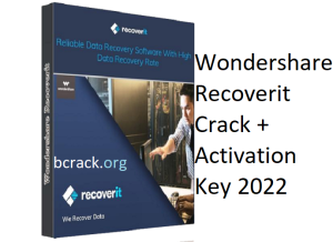 Wondershare Recoverit Crack + Activation Key